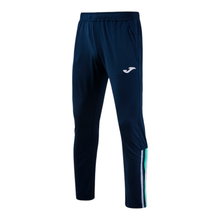 Joma Toledo II Training Trousers (Side Pockets with Zipper) Long Dark Blue/Green Men's