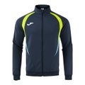 Joma Trainingsjacke Championship 20 (atmungsaktiv, bequem, rec. Polyester) marineblau/neongelb Herren