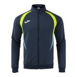 Joma Trainingsjacke Championship 20 (atmungsaktiv, bequem, rec. Polyester) marineblau/neongelb Herren