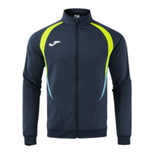 Joma Championship 20 Training Jacket (breathable, comfortable, recycled polyester) navy blue/neon yellow men's