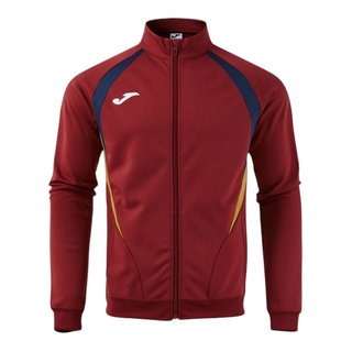 Joma Championship 20 Training Jacket (breathable, comfortable, recycled polyester) burgundy/dark blue men's