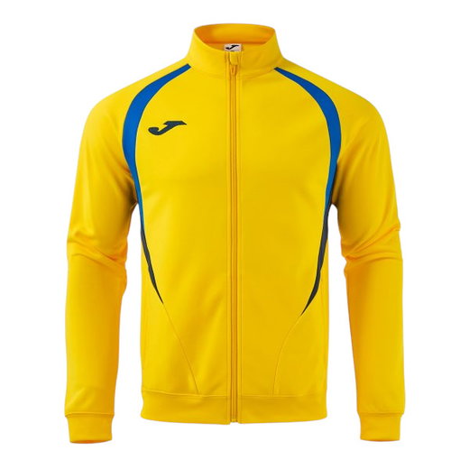 Joma Trainingsjacke Championship 20 (atmungsaktiv, bequem, rec. Polyester) gelb/royalblau Herren