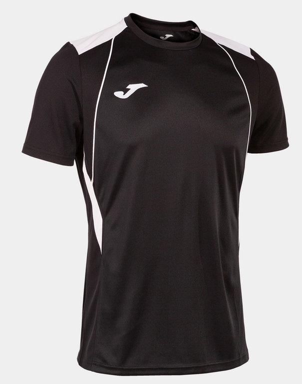 Joma Sport-Tshirt Championship VII (leicht, atmungsaktiv) schwarz/weiss Herren