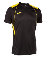 Joma Sport T-shirt Championship VII (light, breathable) black/yellow Men