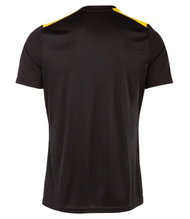 Joma Sport T-shirt Championship VII (light, breathable) black/yellow Men