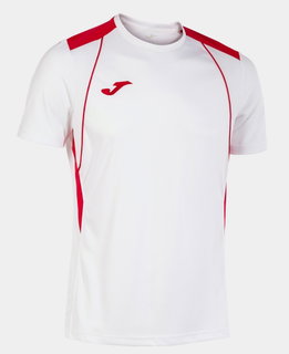 Joma Sport-Tshirt Championship VII (leicht, atmungsaktiv) weiss/rot Herren