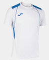 Joma Sport-Tshirt Championship VII (leicht, atmungsaktiv) weiss/royalblau Herren