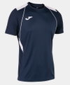 Joma Sport-Tshirt Championship VII (leicht, atmungsaktiv) marineblau/weiss Herren