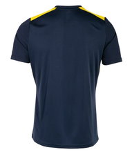 Joma Sport T-shirt Championship VII (light, breathable) navy blue/yellow Men
