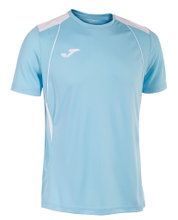 Joma Sport T-shirt Championship VII (light, breathable) light blue/white Men