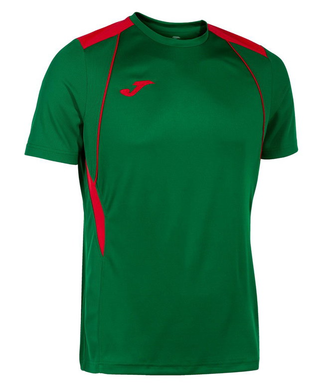 Joma Sport-Tshirt Championship VII (leicht, atmungsaktiv) grün/rot Herren