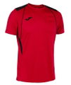 Joma Sport-Tshirt Championship VII (leicht, atmungsaktiv) rot/schwarz Herren