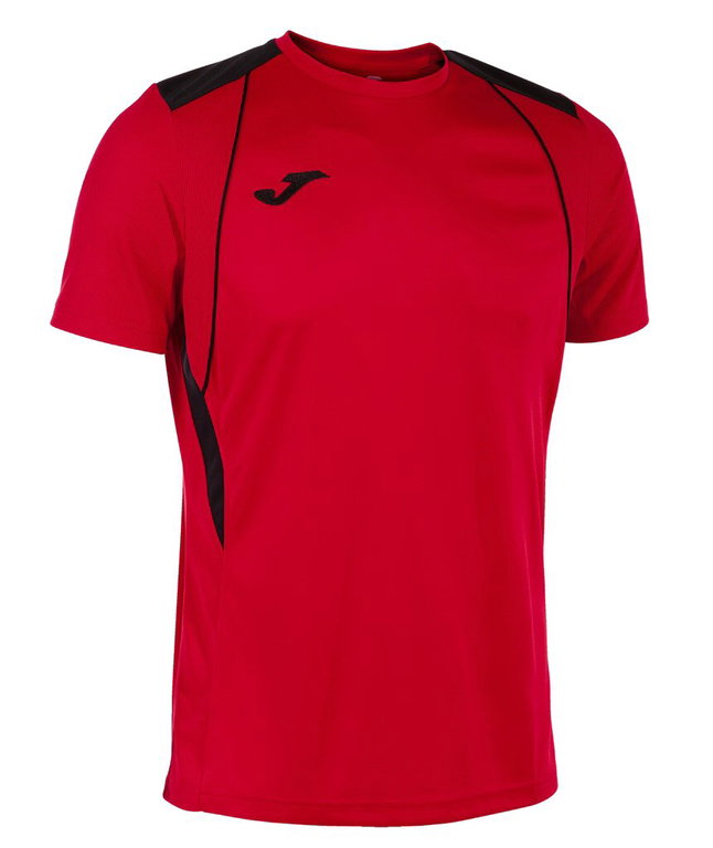 Joma Sport-Tshirt Championship VII (leicht, atmungsaktiv) rot/schwarz Herren
