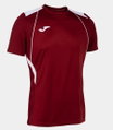 Joma Koszulka Sportowa Championship VII (lekka, oddychająca) bordowa/biała Mężczyźni