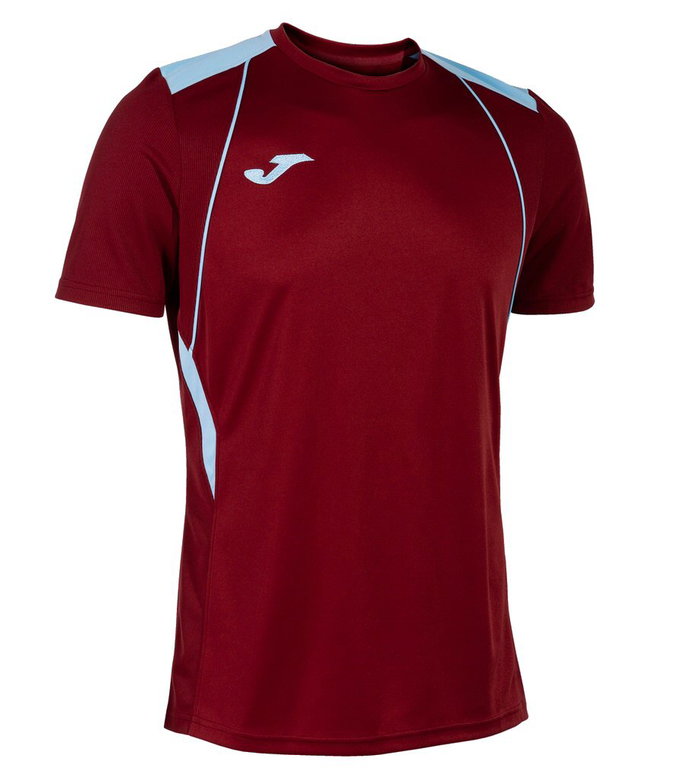 Joma Sport-Tshirt Championship VII (leicht, atmungsaktiv) weinrot/blau Herren