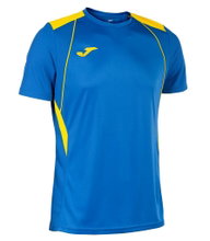 Joma Sport T-shirt Championship VII (light, breathable) royal blue/yellow Men