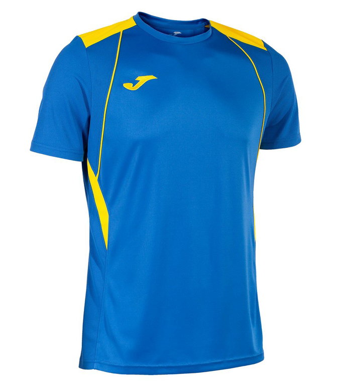 Joma Sport-Tshirt Championship VII (leicht, atmungsaktiv) royalblau/gelb Herren