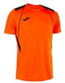 Joma Sport-Tshirt Championship VII (leicht, atmungsaktiv) orange/schwarz Herren