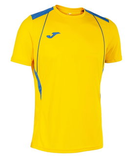 Joma Sport-Tshirt Championship VII (leicht, atmungsaktiv) gelb/royalblau Herren