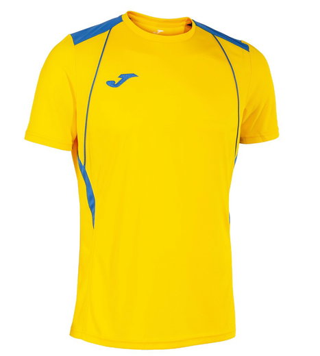 Joma Sport-Tshirt Championship VII (leicht, atmungsaktiv) gelb/royalblau Herren