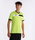 Joma Tennis-Tshirt Court (V-Ausschnitt) limegrün/schwarz Herren
