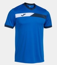 Joma Tennis T-shirt Court (V-neck) royal blue Men