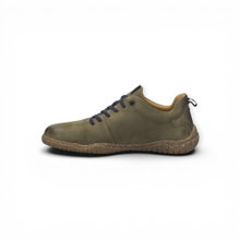 Buty Barfussschuhe Sneaker Wallace 04 (skóra nubukowa) oliwkowe męskie