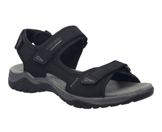 Josef Seibel Sandale Arlo 02 (Leder) schwarz Herren