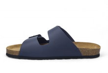 Josef Seibel Sandale Josef 01 (Leder) blau Herren