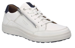 Josef Seibel Sneaker Maddox 07 (leather) white/dark blue men's