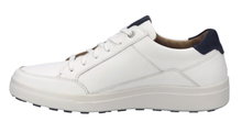 Josef Seibel Sneaker Maddox 07 (Leder) weiss/dunkelblau Herren