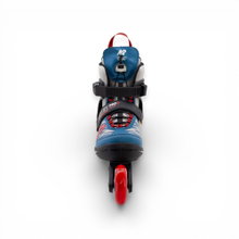 K2 Inline Skates Eddie Pro (Rollen: 70mm/80A, Kugellager: ABEC: 3) grau/blau Kinder