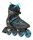 K2 Inline Skates F.I.T. 80 Boa (Wheels: 80mm/82A, Bearings: ABEC 5) black/blue men's