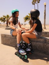K2 Inline Skates Splash Multi (Rollen: 70/72mm/80A, Kugellager: ABEC: 3) grau/bunt Kinder