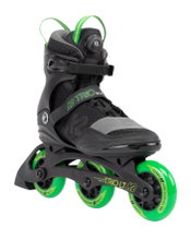 K2 Inline Skates Trio LT 100 Boa (Rollen: 100mm/85A, Kugellager: ILQ 7) schwarz/grün Herren