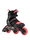 K2 Inline Skates Trio LT 100 (Wheels: 100mm/83A, Bearings: ILQ 7) black/coral ladies