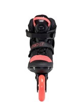 K2 Inline Skates Trio LT 100 (Rollen: 100mm/83A, Kugellager: ILQ 7 ) schwarz/coral Damen