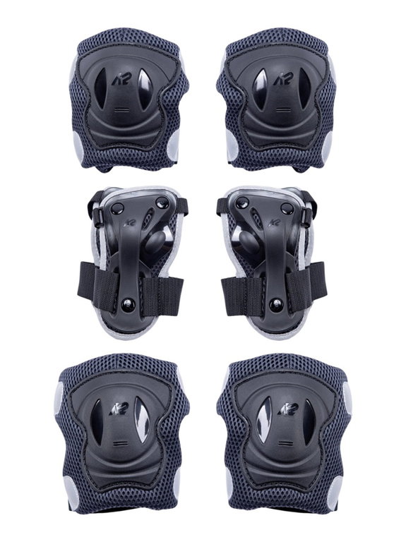 K2 Schutzausrüstung Performance Pad Set (Knieschoner, Ellbogenschützer, Handgelenkschutz) Damen - 3er Set