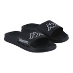 Kappa Badeschuhe Logo schwarz Herren - 1 Paar