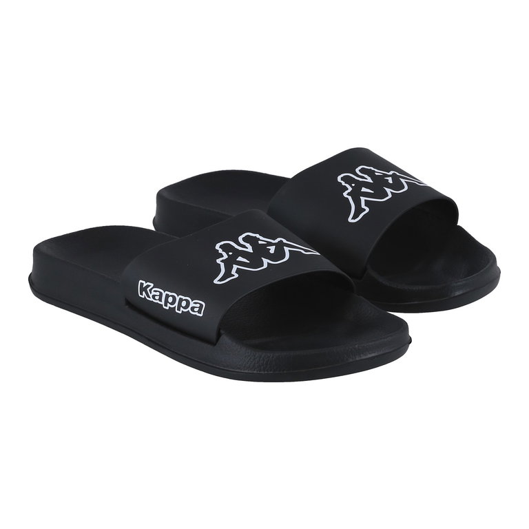 Kappa Badeschuhe Logo schwarz Herren - 1 Paar