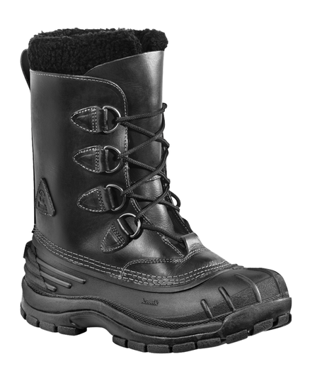 Kamik Winterstiefel Frontrange Vollnarbenleder schwarz Herren