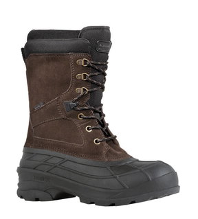Kamik Winter Boots NationPlus (Suede, Waterproof) Brown Men