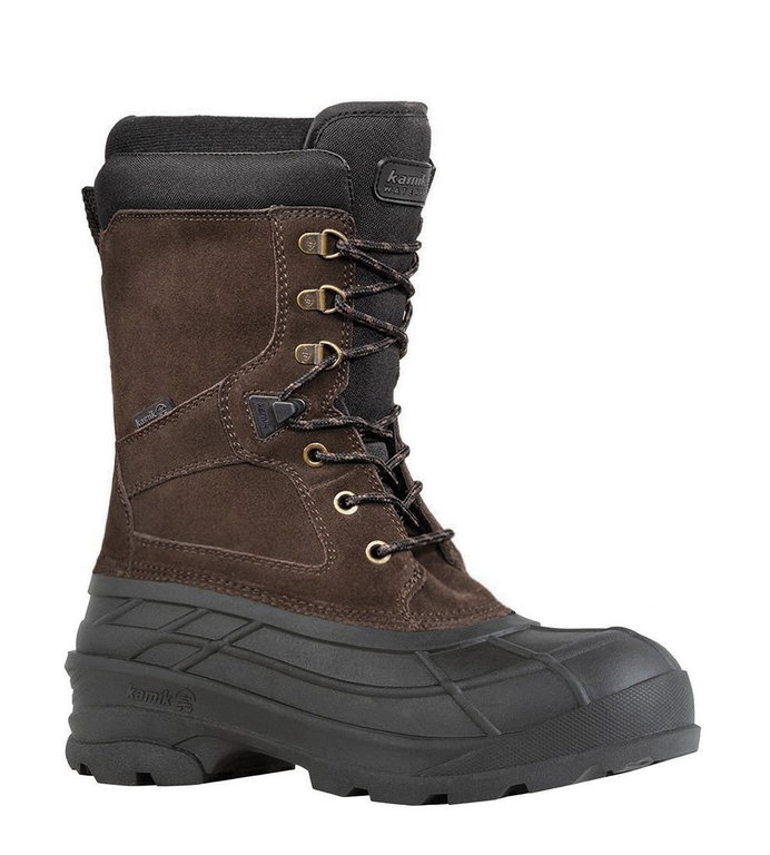 Kamik Winterstiefel NationPlus (Wildleder, wasserdicht) braun Herren