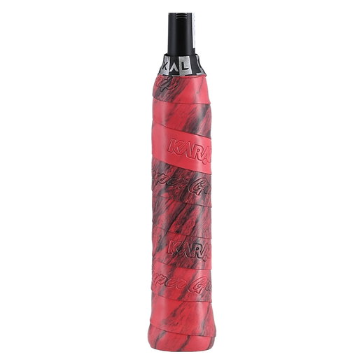 Karakal Basisband PU Super Grip meliert 1.8mm rot/schwarz - 1 Stück