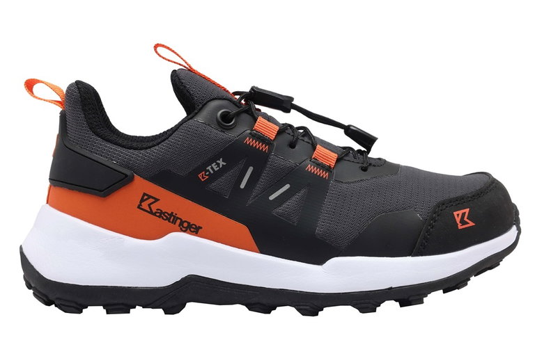 Kastinger Wander-Freizeitschuhe Foiskar Low KTX (wasserdicht) schwarz/rot Kinder (33-35)