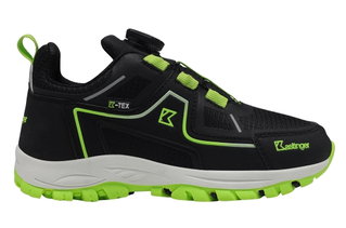 Kastinger Hiking Leisure Shoes Preiner Low KTX (waterproof) black/lime children (33-35)