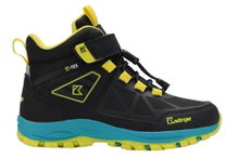 Kastinger Wander-Freizeitschuhe Karlspitz Mid V EV KTX (wasserdicht) schwarz/gelb Kinder (36-40)