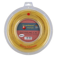 Kirschbaum Tennissaite Gut Feeling (Armschonung+Touch) natur 200m Rolle