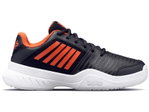 KSwiss Tennisschuhe Court Express schwarz/orange Allcourt Kleinkinder