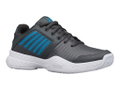 KSwiss Buty tenisowe Court Express Allcourt szare/niebieskie dla małych dzieci